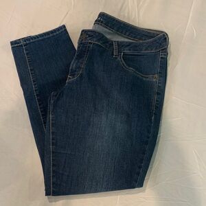 Old Navy Dark Wash Skinny Jeans - Deep Blue